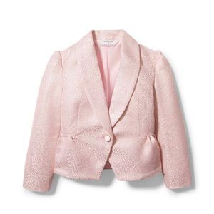 Janie and Jack x Rachel Zoe Metallic Jacquard Blazer size 4